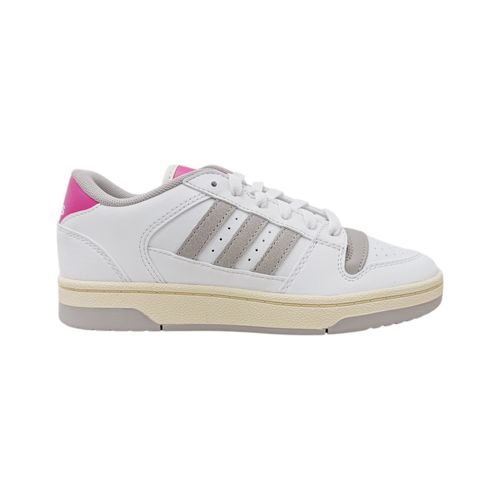 Sneaker Adidas en color gris y rosa break start low para mujer