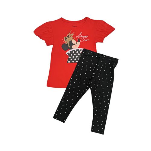 Conjunto de 2 piezas St. Jacks bicolor con estampado para niña