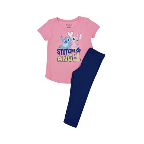 Conjunto de 2 piezas St. Jacks bicolor estampado para niña