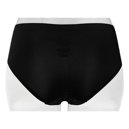 Panty color negro tipo hípster para mujer
