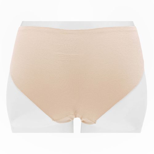 Panty color beige tipo hípster para mujer