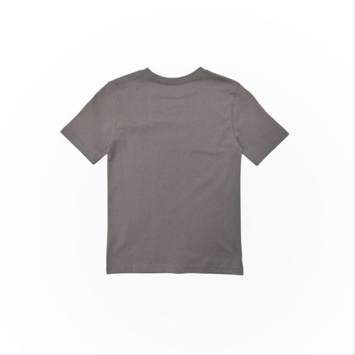 Camiseta casual en color gris con cuello redondo para niño