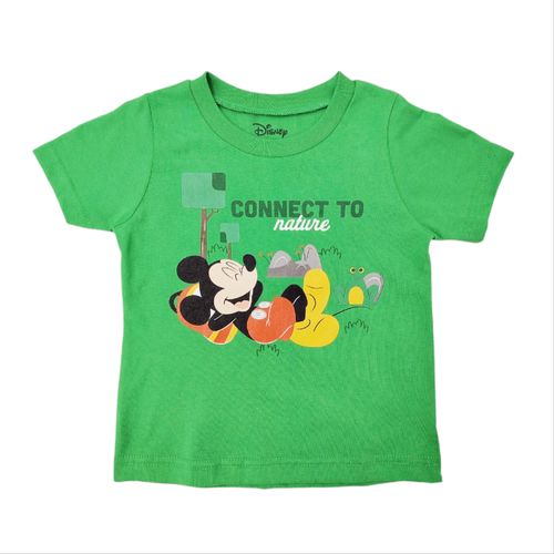 Camiseta en color verde para niño