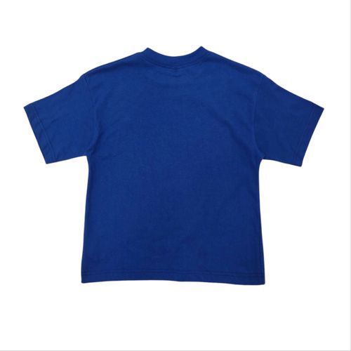 Camiseta en color azul con mangas cortas para niño