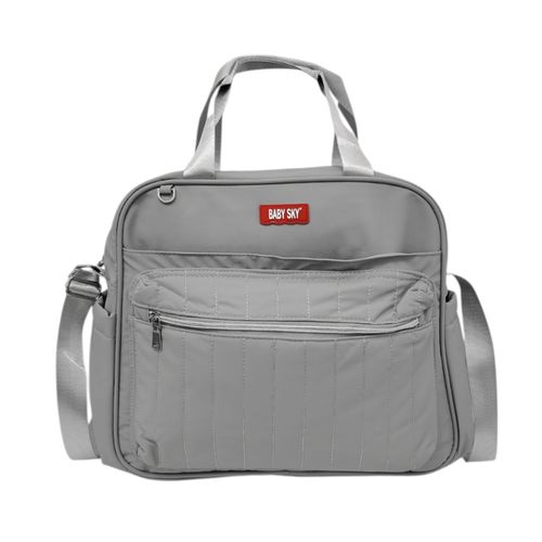 Pañalera color gris sólida