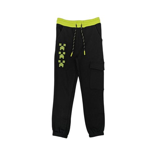 Pants St. Jack en color verde y negro con banda elástica para niño