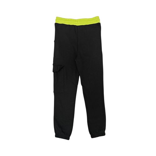 Pants St. Jack en color verde y negro con banda elástica para niño