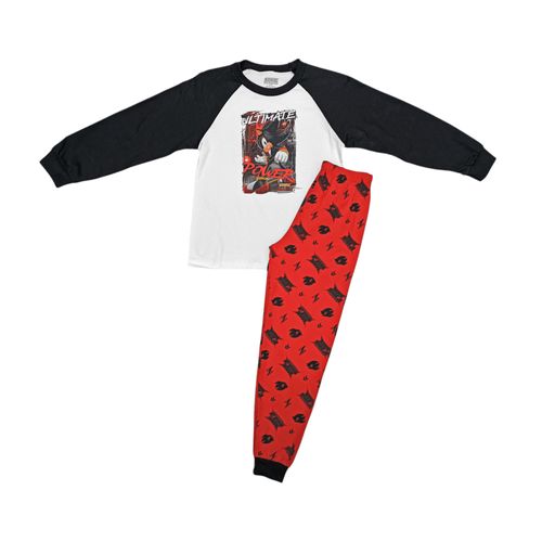 Pijama de 2 piezas St. Jacks en multicolor con camiseta de mangas largas para niño