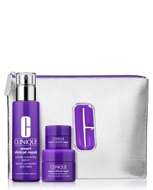 Clinique Set Tratamiento Antiedad Rostro De-Aging Experts: Smart Clinical Repair™ Holiday