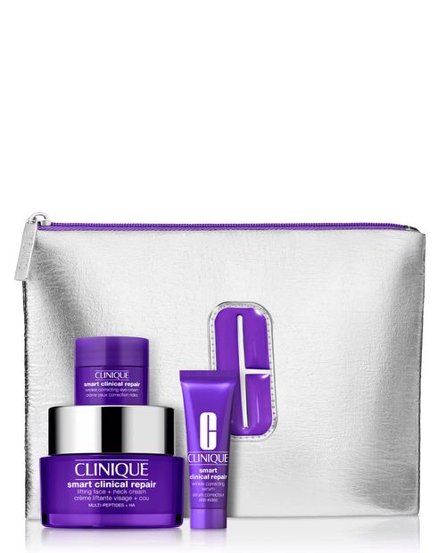 Clinique Set Tratamiento Antiedad Rostro Outsmart Lines+Wrinkes: Smart Clinical Repair™ Holiday