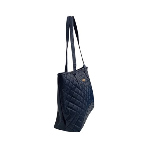 Cartera Carven color navy con estilo tote para mujer