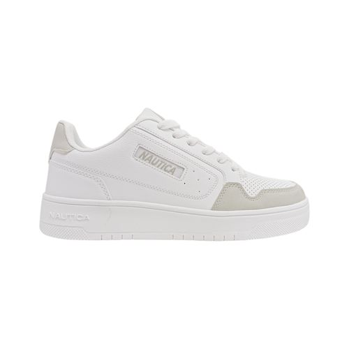 Sneakers casuales en color blanco para mujer