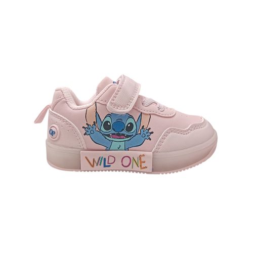 Sneakers cuasuales en color rosa para niña