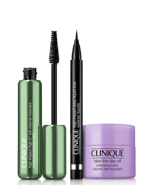 Clinique Set Maquillaje Ojos Eye Essentials: High-Fi Lashes Holiday