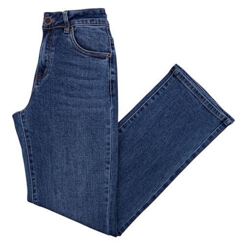 Straight jeans azul lavado hummer para mujer