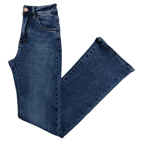 Flare jeans azul lavado Kalua para mujer