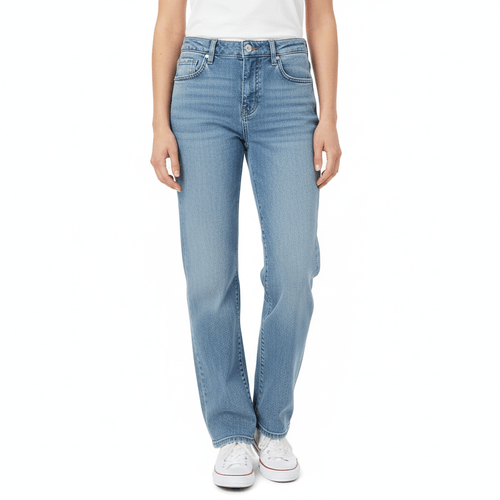 Straight jeans Salvaje color azul para mujer