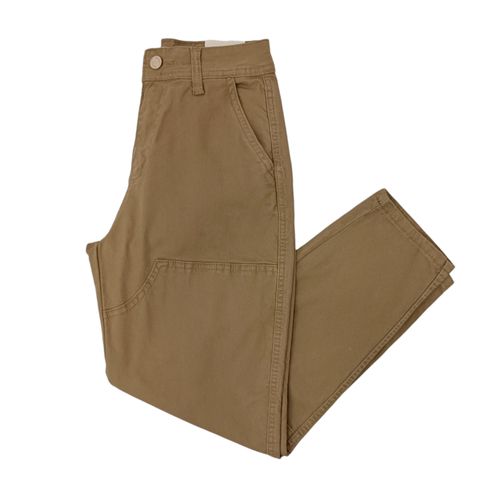 Mom jeans color café tipo vaquero para mujer