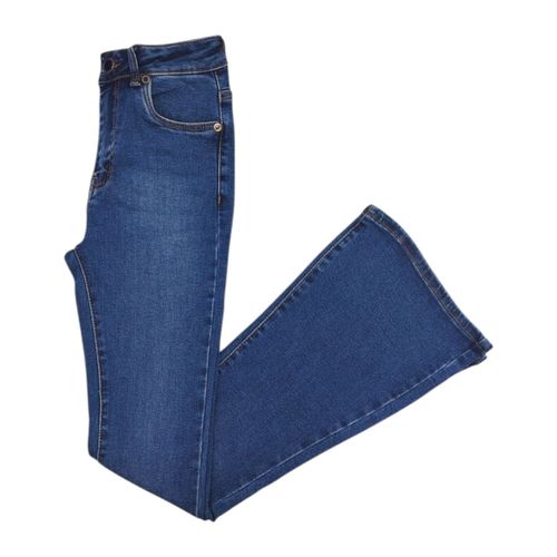Flare jeans Hummer azul lavado para mujer
