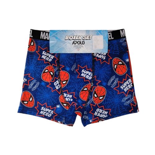 Dúo de Boxer multicolor de Spiderman para niño