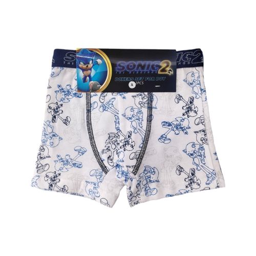 Dúo de Boxer multicolor de Sonic para niño