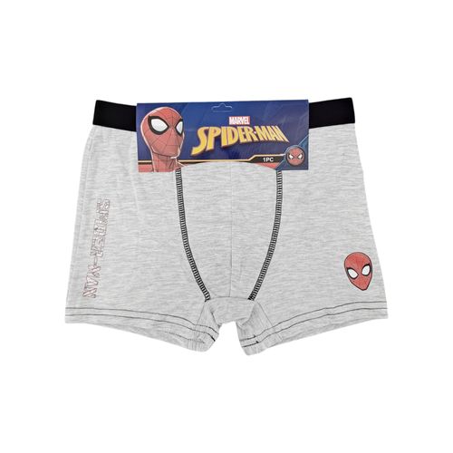 Boxer blanco de Spiderman para niño