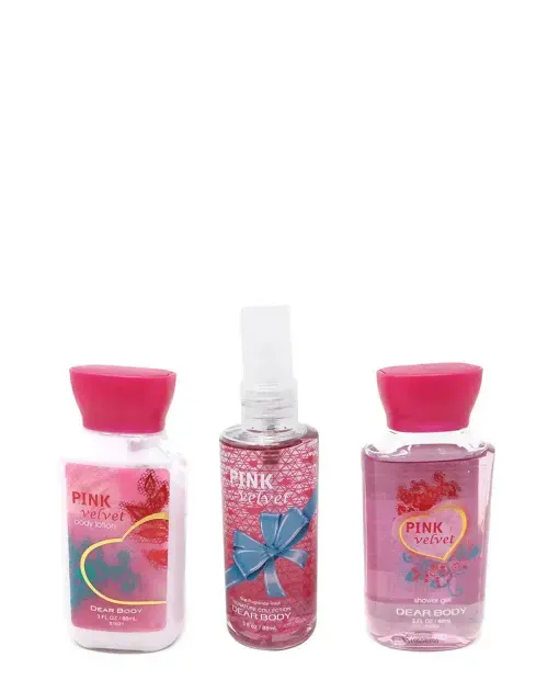 Set Pink Velvet