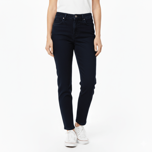 Mom jeans Hummer azul oscuro para mujer