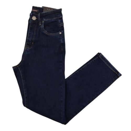 Mom jeans Hummer azul oscuro para mujer