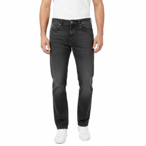 Straight jeans en color gris para hombre