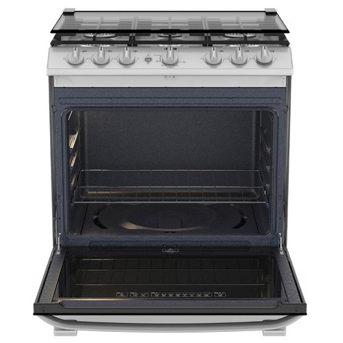 Cocina 6 quemadores con horno a gas 76 cm (30") EMH7602JS0 Mabe