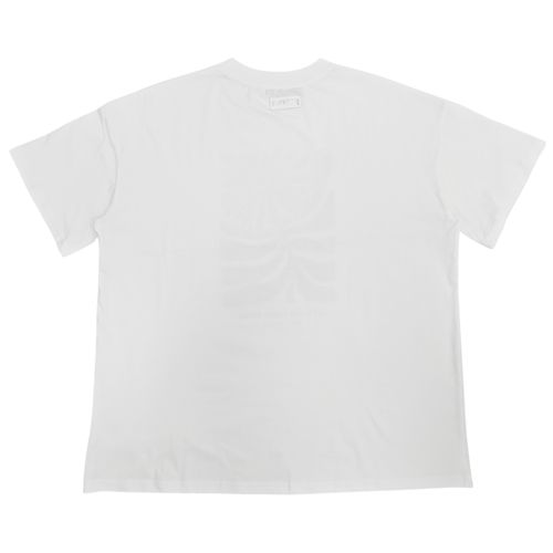 Camiseta blanca con estampado para mujer