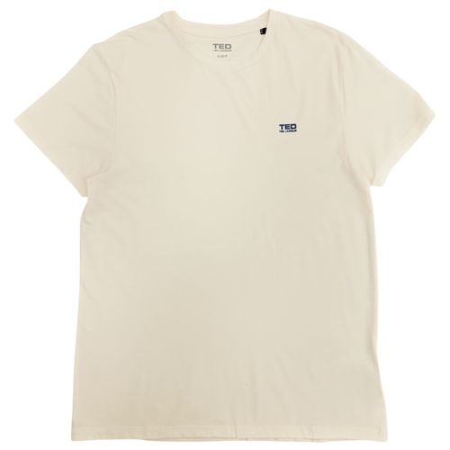 Camiseta básica en color beige para hombre
