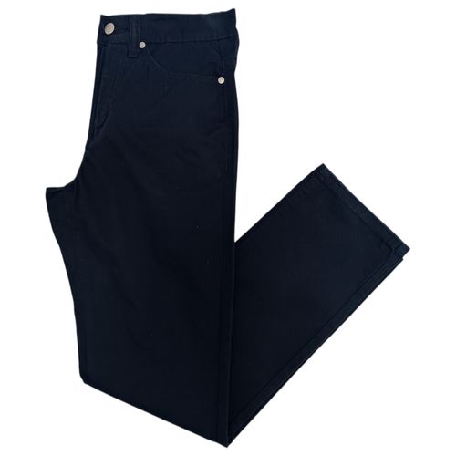 Straight jeans en color navy para hombre
