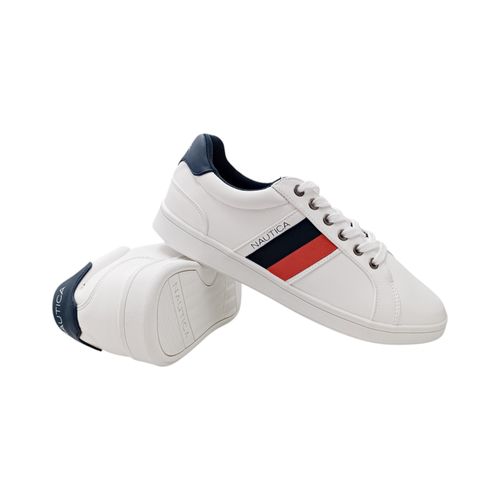 Sneakers casuales en color blanco para hombre