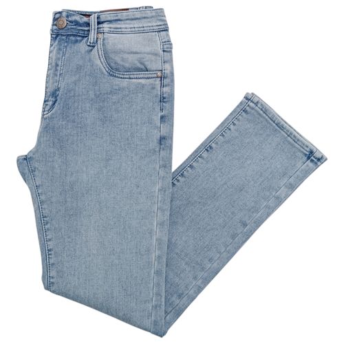 Slim jeans Red Sand color azul con diseño sólido para hombre