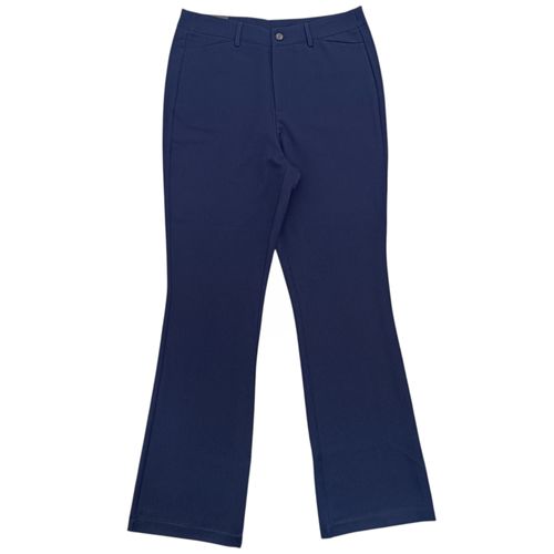 Pantalón curvy color navy estilo bootcut para mujer