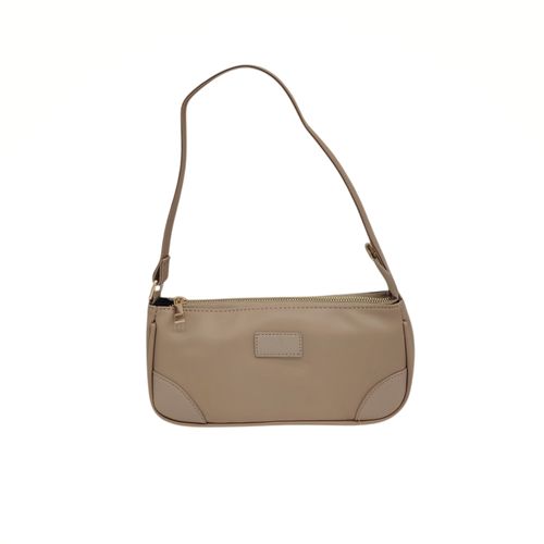 Crossbody en color beige casual para mujer