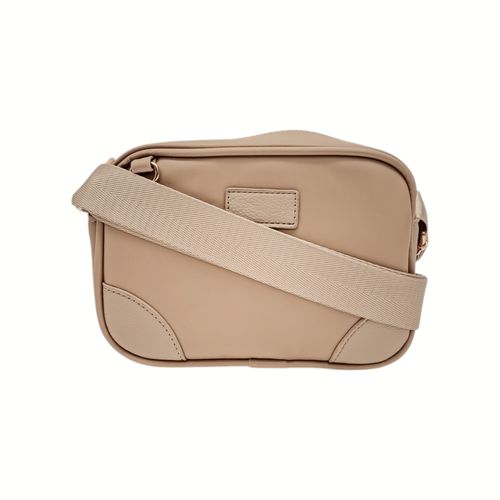 Crossbody en color beige casual para mujer