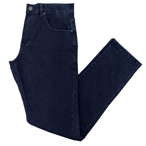 Slim jeans en color navy para hombre