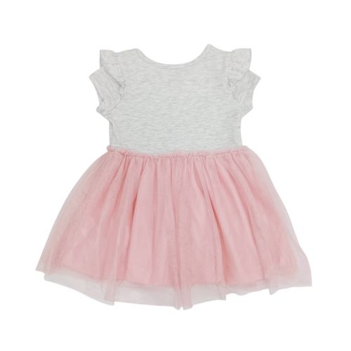 Vestido tipo tutú estampado para niña