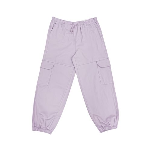 Pantalón tipo jogger en color lila para niña