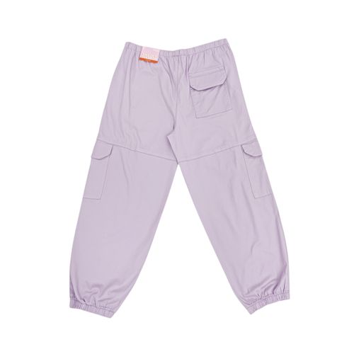 Pantalón tipo jogger en color lila para niña