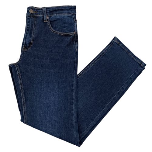 Slim jeans color azul lavado para hombre