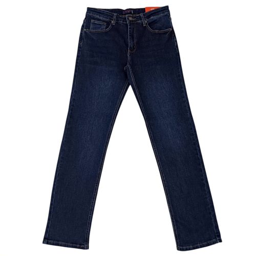 Slim jeans color azul lavado para hombre