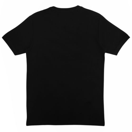Camiseta casual en color negro para hombre