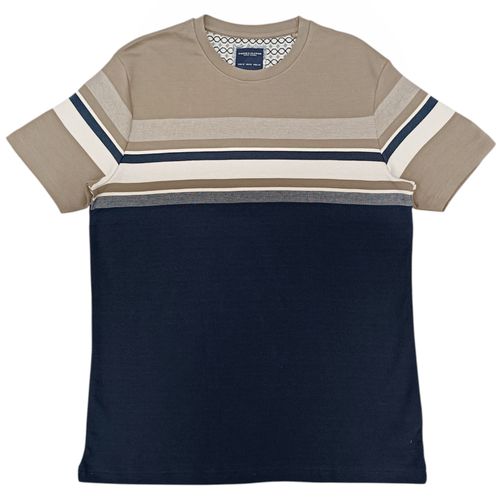 Camiseta casual en multicolor para hombre