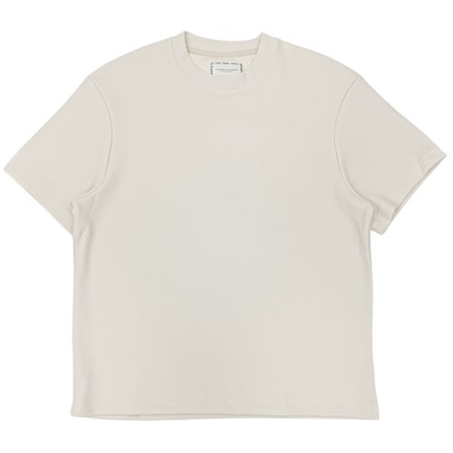 Camiseta casual en color ivory para hombre