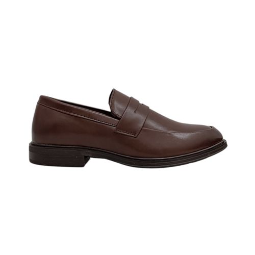 Mocasines casuales en color café con textura para hombre