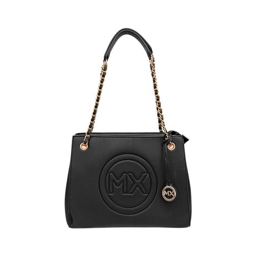 Cartera casual en color negro para mujer